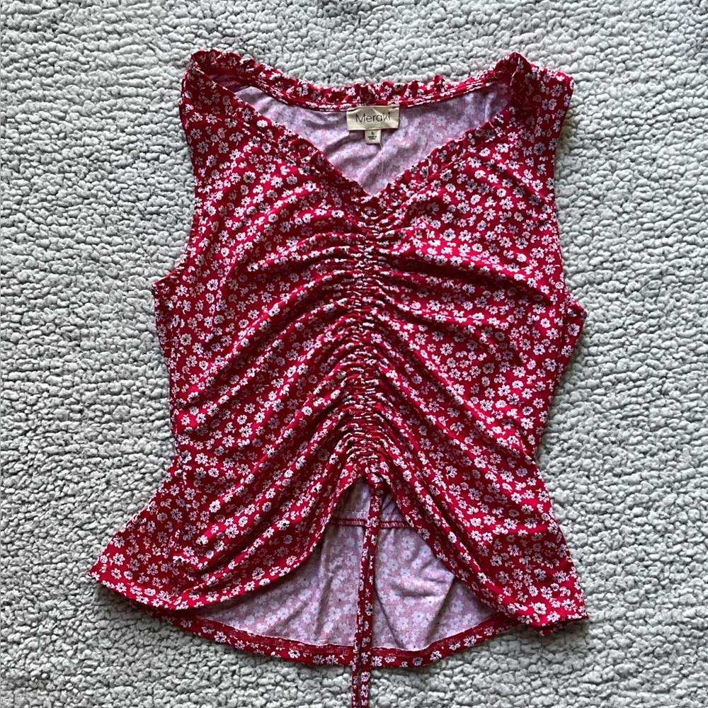 Short sleeve blouse